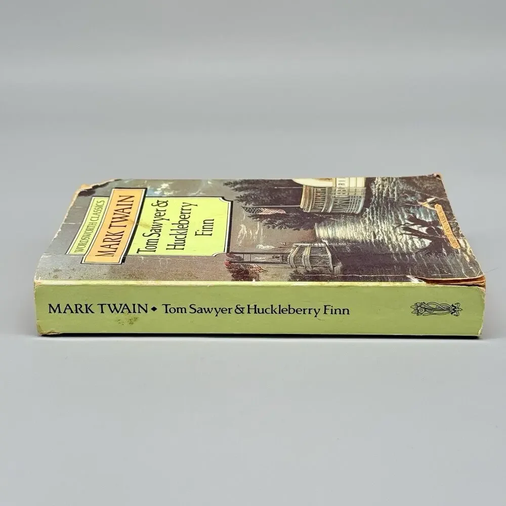 Tom Sawyer & Huckleberry Finn by Mark Twain Wordsworth Classics 1992 Paperback